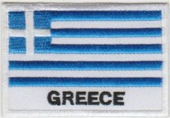Aufnäher mit griechischer Flagge zum Aufbügeln