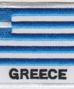 Patch thermocollant appliqué drapeau Grèce