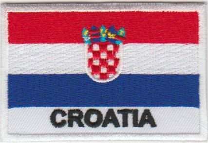 Patch thermocollant drapeau croate