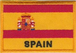Spanje vlag stoffen opstrijk patch