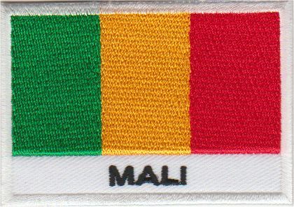 Patch thermocollant applique drapeau malien