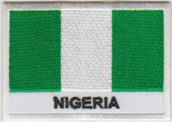 Écusson thermocollant drapeau nigérian
