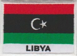 LibiÃ« vlag stoffen opstrijk patch