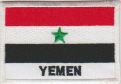 Jemen vlag stoffen opstrijk patch