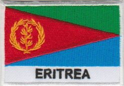 Eritrea vlag stoffen opstrijk patch
