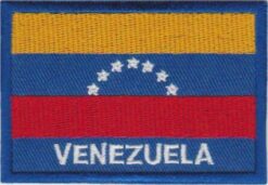 Venezuela vlag stoffen opstrijk patch