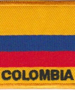 Patch thermocollant drapeau colombien