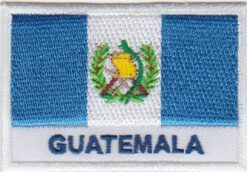 Guatemala vlag stoffen opstrijk patch