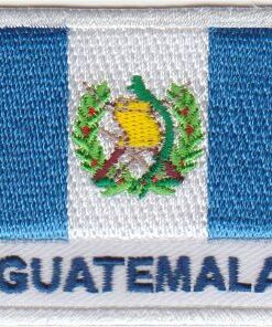 Aufnäher mit Flagge Guatemalas zum Aufbügeln