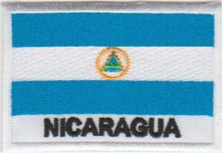 Patch thermocollant drapeau nicaraguayen