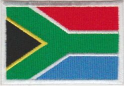 Zuid-Afrika vlag stoffen opstrijk patch