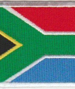 Zuid-Afrika vlag stoffen opstrijk patch