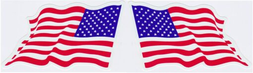 Aufkleberset USA (amerikanische Flagge).
