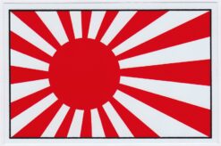 Japanse Kamikaze vlag sticker