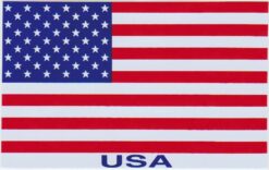USA vlag sticker
