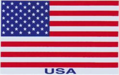 Sticker drapeau USA