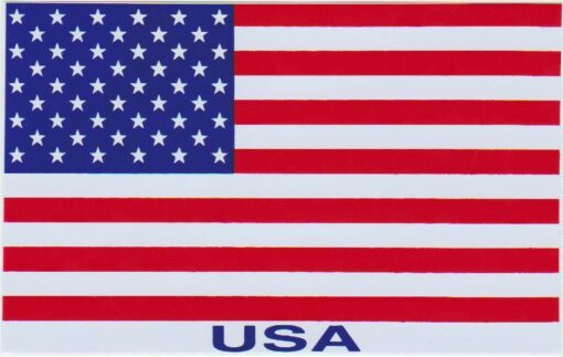 USA vlag sticker