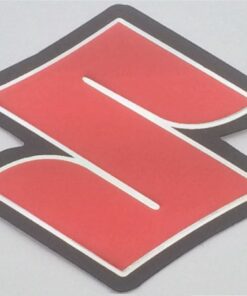 Sticker Suzuki logo chromé