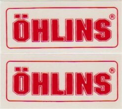 Ohlins sticker set