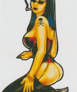 Sticker Pin Up Girl