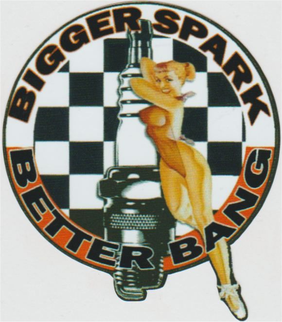Bigger Spark Better Bang sticker