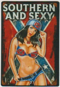 Southern and Sexy Pin Up Girl sticker