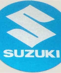 Runder Aufkleber mit Suzuki-Logo