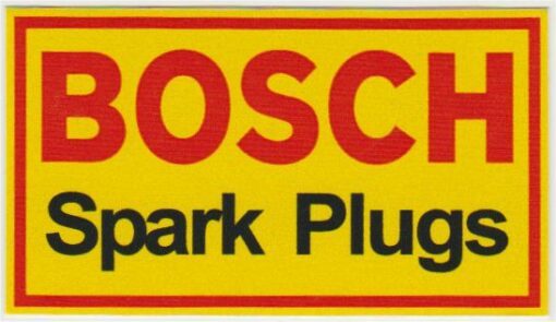 Autocollant de bougie d'allumage Bosch