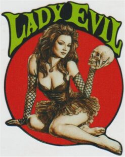 Lady Evil sticker