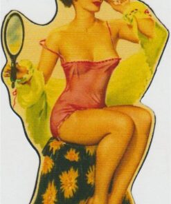 Sticker Pin Up Girl