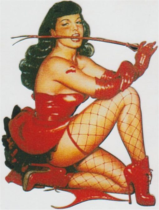 Sticker Pin Up Girl