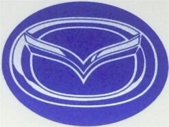 Autocollant métallisé Mazda