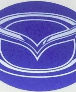 Mazda metallic sticker