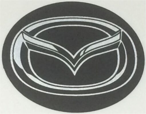 Mazda metallic sticker