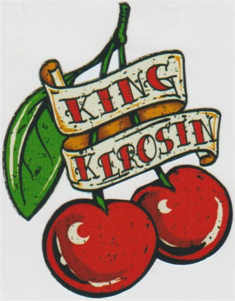 King Kerosin-Aufkleber