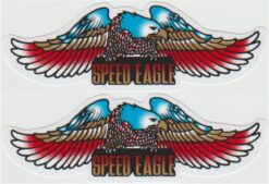Speed Eagle sticker set