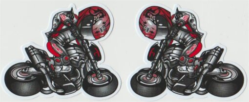 Motorrad-Aufkleber-Set
