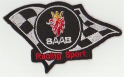 Écusson thermocollant Saab Racing Sport