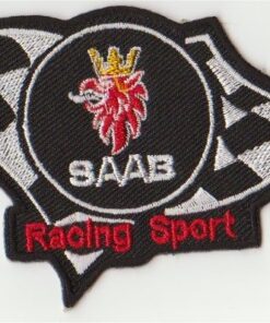 Écusson thermocollant Saab Racing Sport