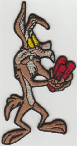 Wile E. Coyote stoffen opstrijk patch