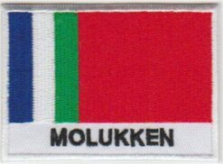 Molukse vlag Molukken stoffen opstrijk patch