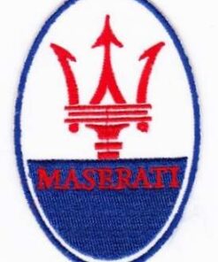 Aufnäher aus Maserati-Stoff zum Aufbügeln