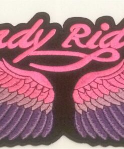 Lady Rider Applique Fer Sur Patch