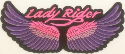 Lady Rider Applique Fer Sur Patch