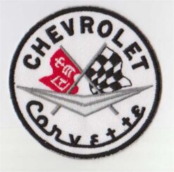 Chevrolet Corvette Applikation zum Aufbügeln