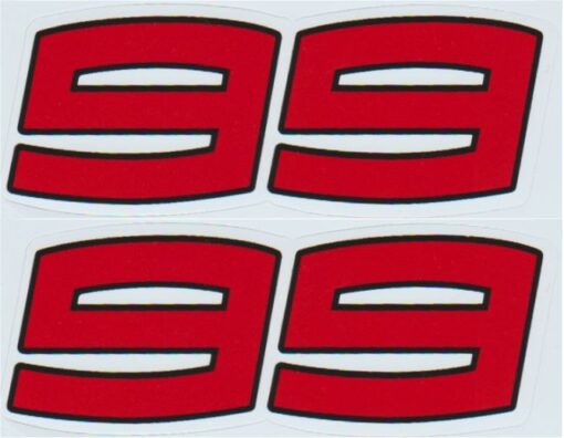 Jorge Lorenzo 99 MotoGP sticker set