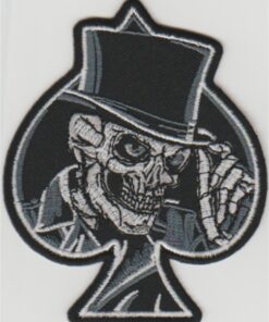 Ace Skull stoffen opstrijk patch