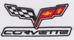 Chevrolet Corvette stoffen Opstrijk patch