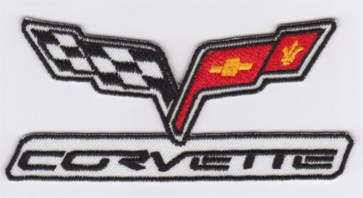 Chevrolet Corvette stoffen Opstrijk patch
