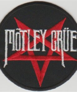 Mötley Crüe stoffen opstrijk patch